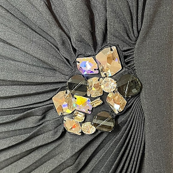 Blumarine Black Sleeveless Dress Size L - Picture 4 of 10